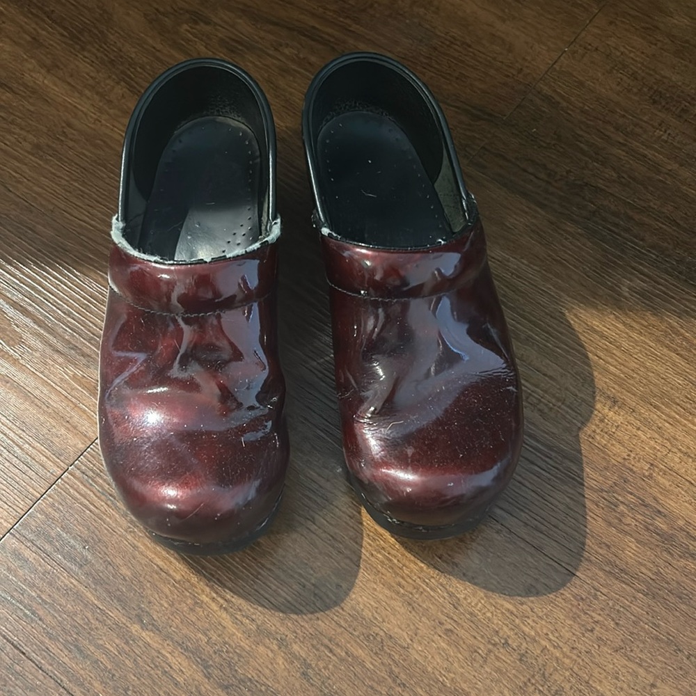 Size 36 Dansko clogs